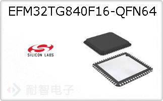 EFM32TG840F16-QFN64