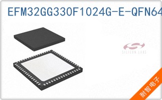 EFM32GG330F1024G-E-QFN64R
