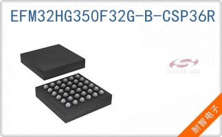 EFM32HG350F32G-B-CSP36R