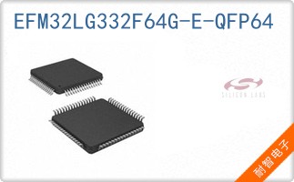 EFM32LG332F64G-E-QFP64