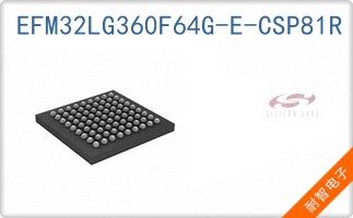 EFM32LG360F64G-E-CSP