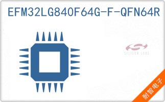 EFM32LG840F64G-F-QFN64R