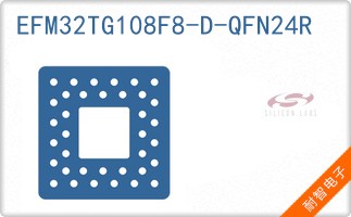 EFM32TG108F8-D-QFN24R