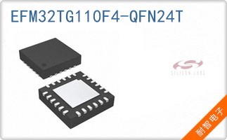 EFM32TG110F4-QFN24T