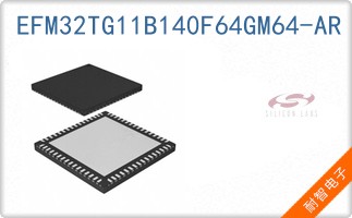 EFM32TG11B140F64GM64-AR