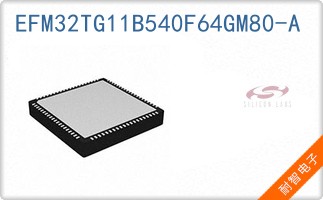 EFM32TG11B540F64GM80-A
