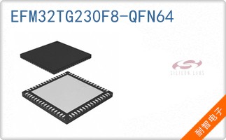 EFM32TG230F8-QFN64