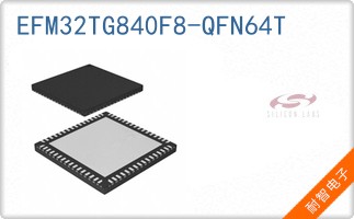 EFM32TG840F8-QFN64T