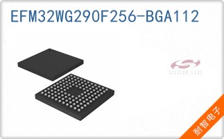 EFM32WG290F256-BGA112