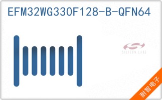 EFM32WG330F128-B-QFN64