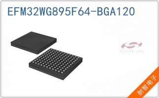 EFM32WG895F64-BGA120