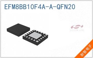 EFM8BB10F4A-A-QFN20