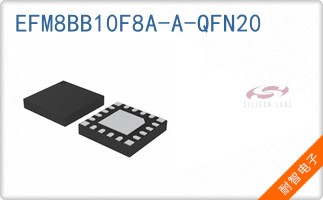 EFM8BB10F8A-A-QFN20