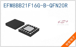 EFM8BB21F16G-B-QFN20R