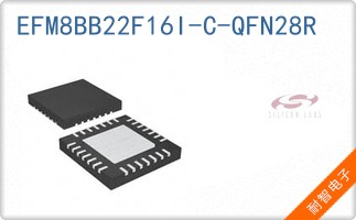 EFM8BB22F16I-C-QFN28R