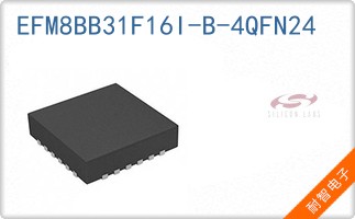EFM8BB31F16I-B-4QFN24