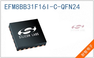 EFM8BB31F16I-C-QFN24