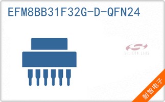 EFM8BB31F32G-D-QFN24