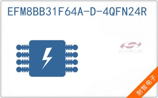 EFM8BB31F64A-D-4QFN24R
