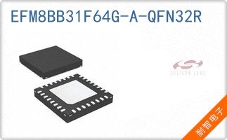 EFM8BB31F64G-A-QFN32R