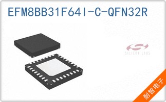EFM8BB31F64I-C-QFN32R