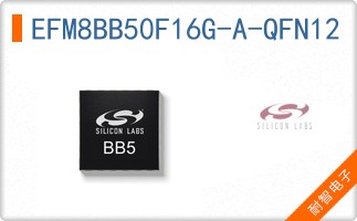 EFM8BB50F16G-A-QFN12