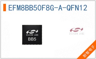 EFM8BB50F8G-A-QFN12