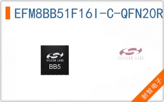 EFM8BB51F16I-C-QFN20R