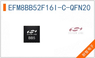 EFM8BB52F16I-C-QFN20