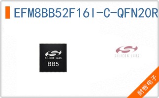 EFM8BB52F16I-C-QFN20R