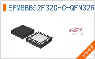 EFM8BB52F32G-C-QFN32R