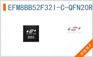 EFM8BB52F32I-C-QFN20R