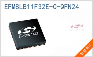 EFM8LB11F32E-C-QFN24