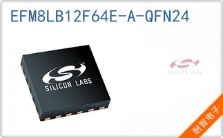 EFM8LB12F64E-A-QFN24
