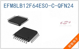 EFM8LB12F64ES0-C-QFN24