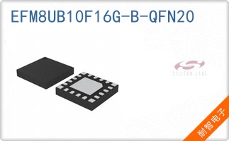EFM8UB10F16G-B-QFN20