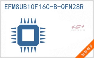 EFM8UB10F16G-B-QFN28