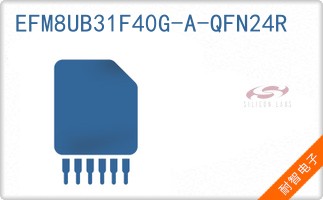 EFM8UB31F40G-A-QFN24