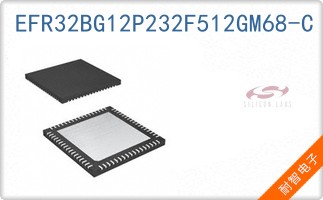 EFR32BG12P232F512GM68-C